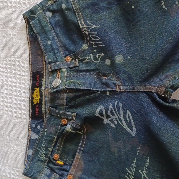 RARE Todd Oldham Y2K 90's vintage jeans EUC - Picture 3 of 12